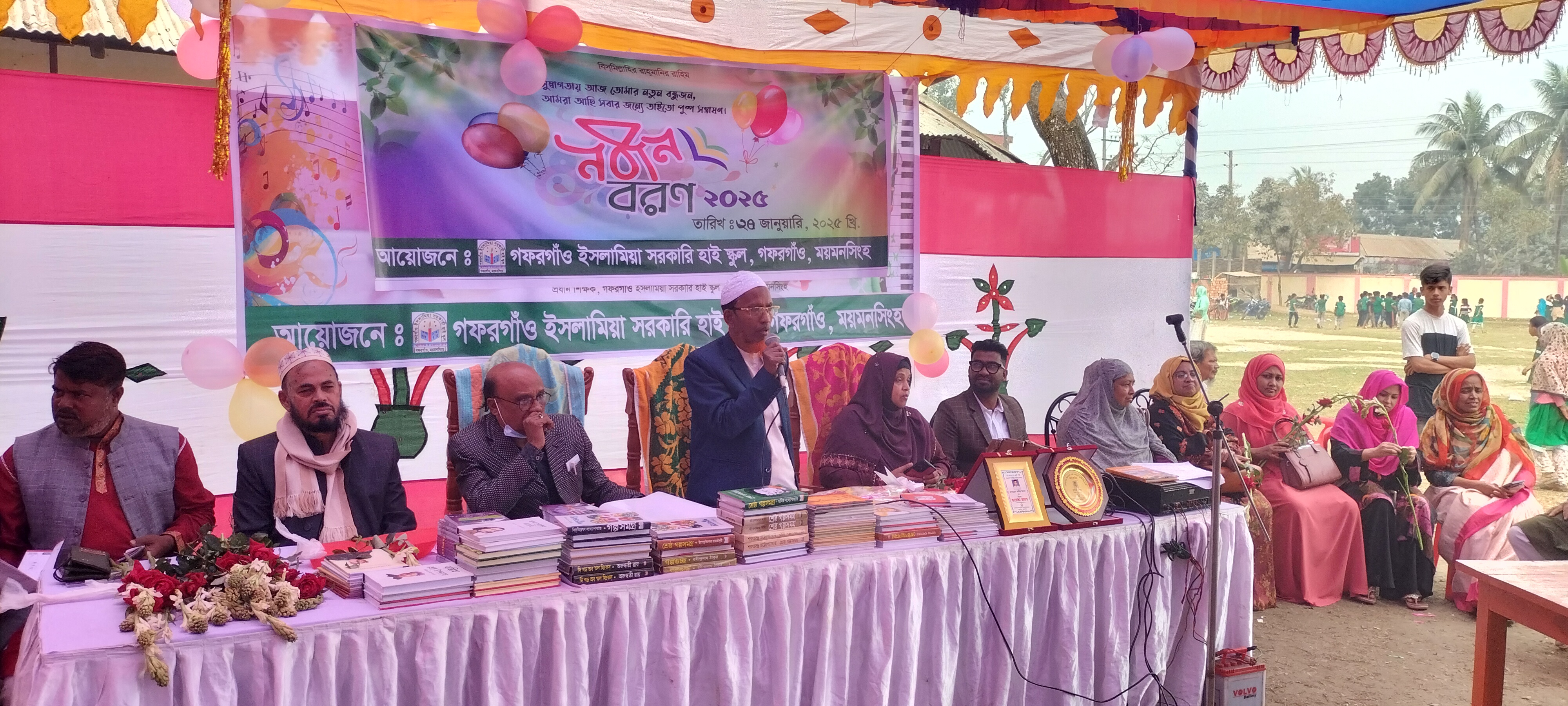 নবীন বরণ অনুষ্ঠান ২০২৫ এর চিত্র